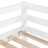 Loft Bed With Slide, Multifunctional Design, Twin (White)(OLD SKU: WF292715AAK)