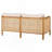 Outdoor Patio Cushioned Sofa