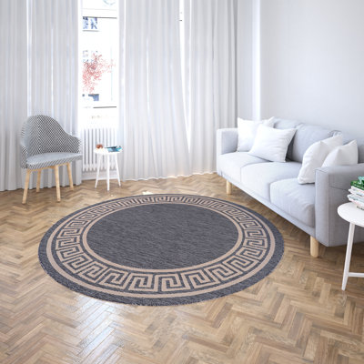 Tapis gris Schonbrunn