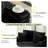 Oversized Chaise Lounge Chair Indoor, 53 Inch Fluffy Plush Faux Fur Upholstered Sleeper Sofa Bed, Cozy Lazy Couch For Living Room, Bedroom (Black)-9764555