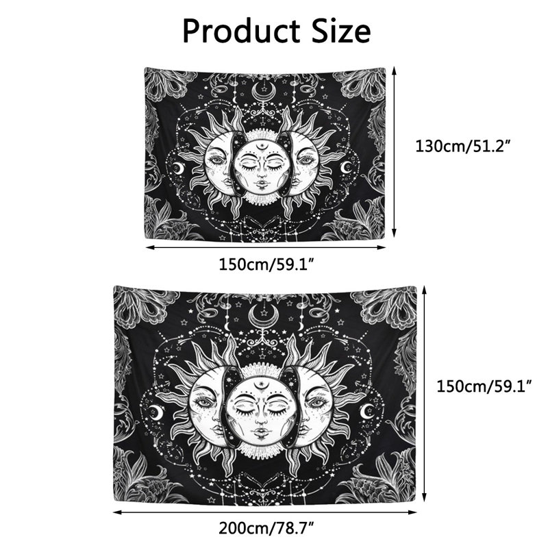 Polyester Tapestry, 59" H x 79" W