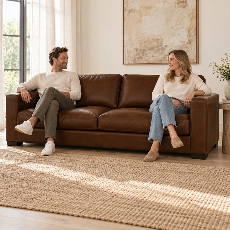 Amberella Sofa, 32" H x 90" W x 41" D