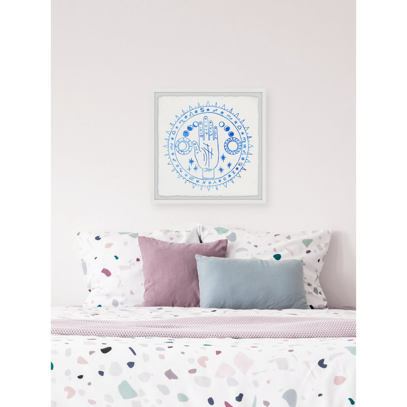 Mystic Hands - Single Picture Frame Painting, 81cm H x 81cm W x 3.81cm D
