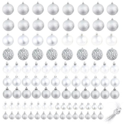 100-tlg. Weihnachtskugel-Set