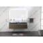 24 po Lavabo rectangulaire pour salle de bain - de couleur blanche au-dessus de la surface d'installation du comptoir à l'impact et à la décoloration du matériau hygiénique du récipient de 24 po x 14 po-121112271