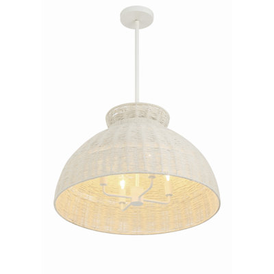 Luminaire suspendu en dôme à 4 lumières Robersonville