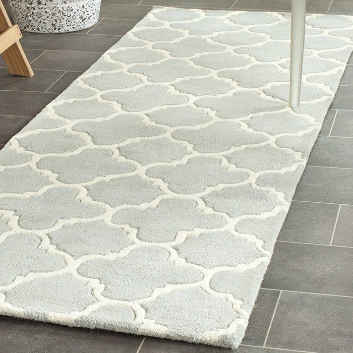Carolene Hand Tufted Wool Geometric Rug