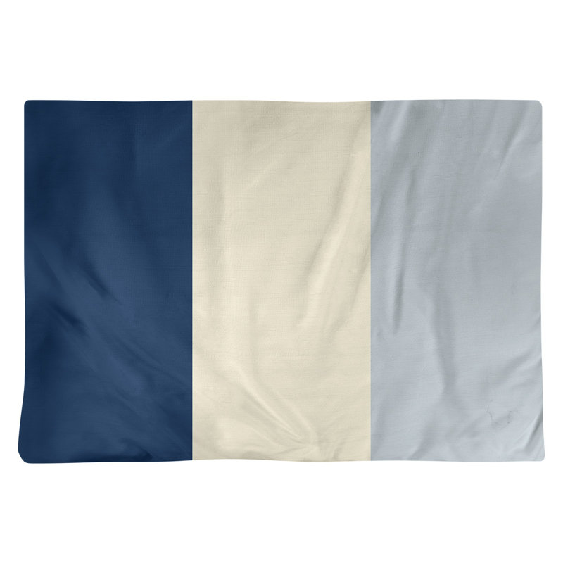 Récapitulatif en coton 18" seattle baseball, Bleu marine / crème / argent métallique