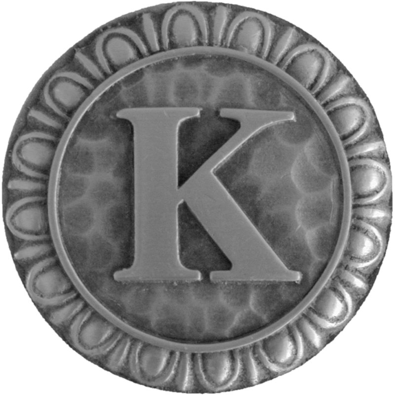Jewel Mushroom Knob, Antique Pewter