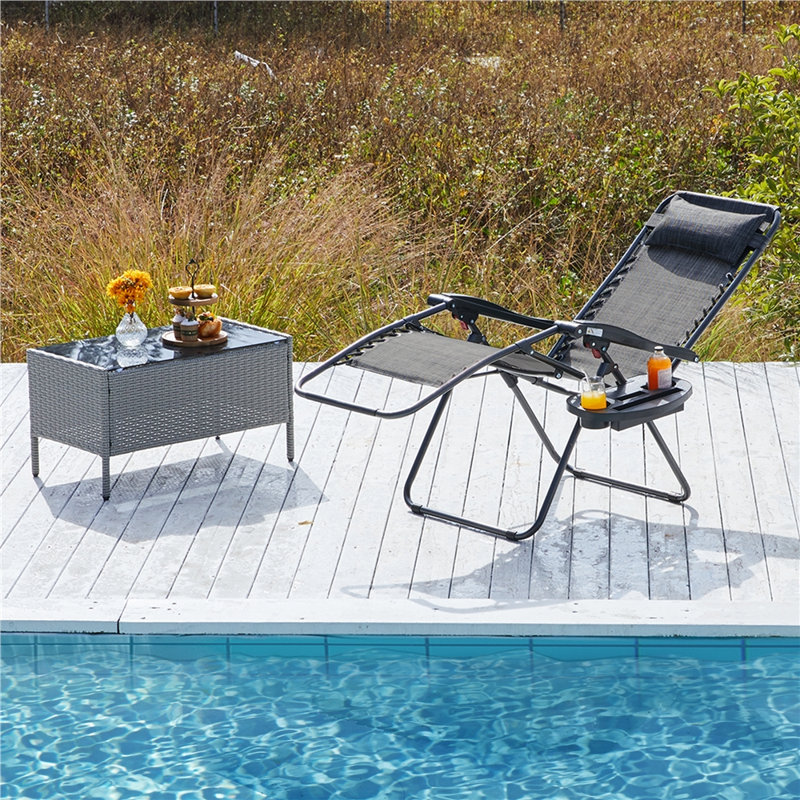 Fauteuil inclinable Sharin, Gris