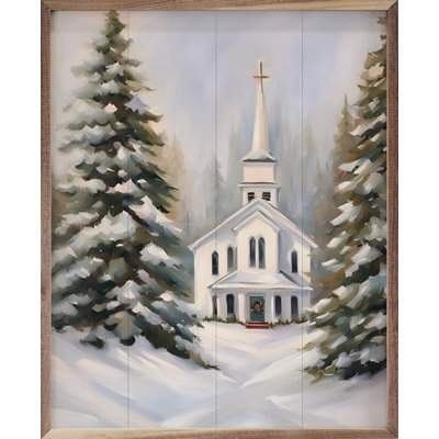 Church With Snow
