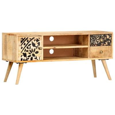 Brambory Unfinished TV Stand for TVs up to 43"