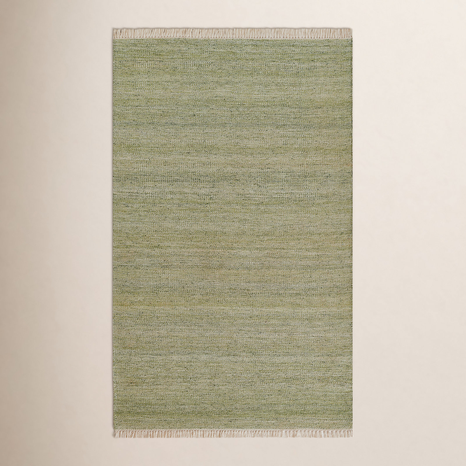 Cassandra Green Hand-Woven Outdoor Rug, Rectangle 2' x 3'