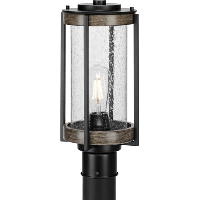 Tête de lanterne câblée 1 lumière H 15,63 po Cowdray