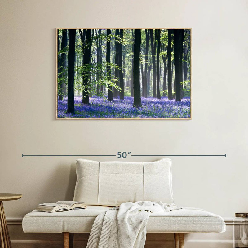 Bluebell Vision, Cadre flottant en bois naturel, 40 po x 27 po