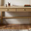 60 po Bureau à domicile 60 po Bureau en bois Table d'étude Bureau moderne Meuble de travail multifonctionnel avec tiroirs-130116671
