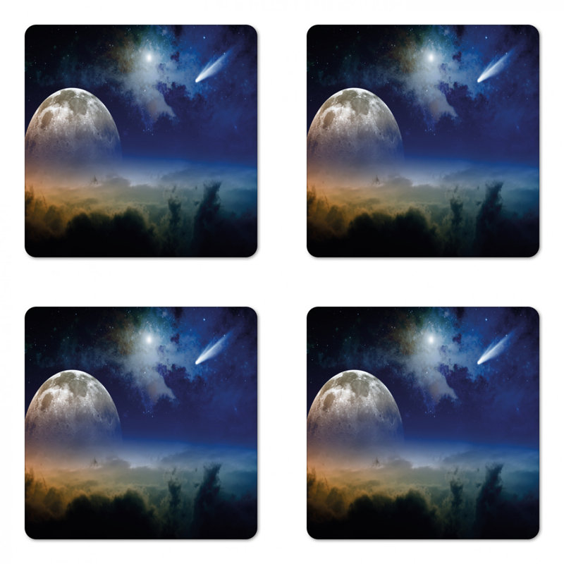 Sous-verre lune