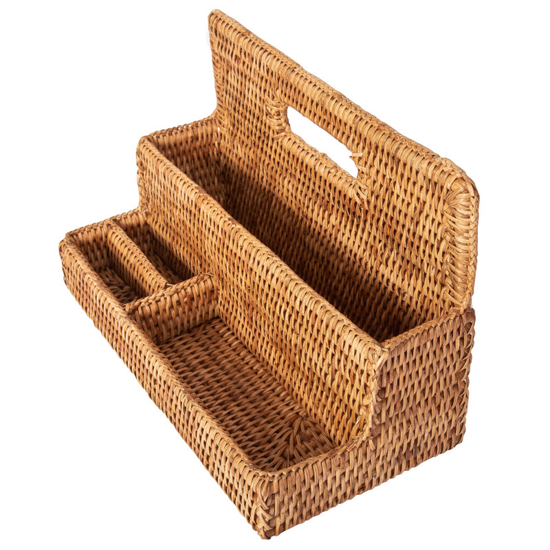 Trieur stationnaire Artifacts Rattan , Brun miel