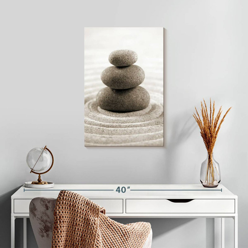 Kerrick Stone Stack On Zen Garden, 24" H x 16" W