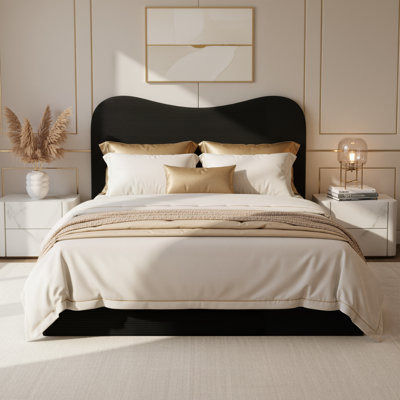 Queen Bed Black