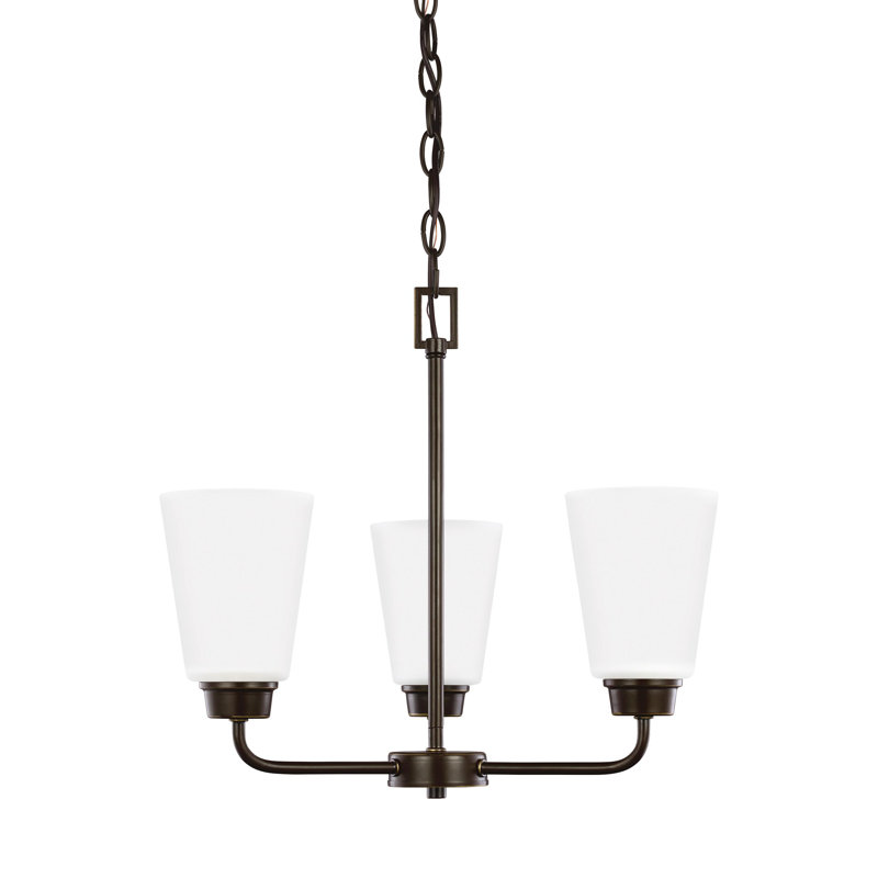 Kerrville Dimmable Classic / Traditional Chandelier, Yes, Chrome, 3