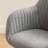 Upholstered Swivel Office Desk Chair-198951422
