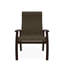 Belle Isle Sling Aluminum Frame Dining Height Supreme Arm Chair with Marine Grade Polymer Arm Accent-425489422-425489434