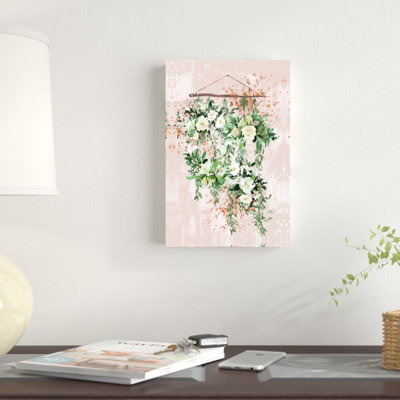 Tapisserie florale de vignes - impression