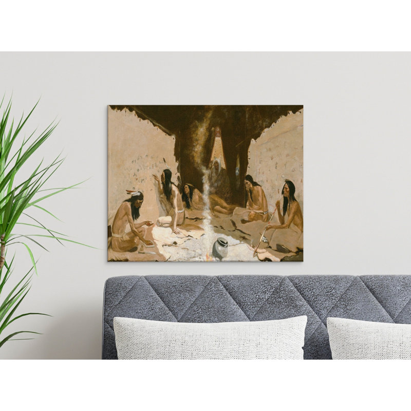 Mena Wrapped Canvas Print Set, 60x20