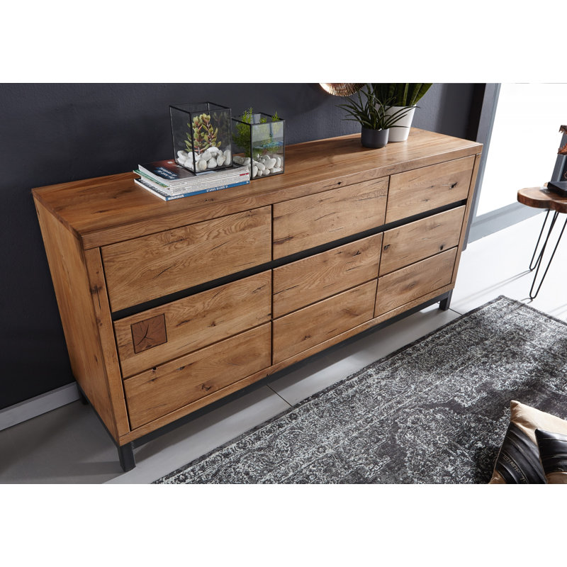 Villanders 175cm Sideboard, Tobacco brown