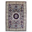 Hand Knotted Wool Area Rug in Beige