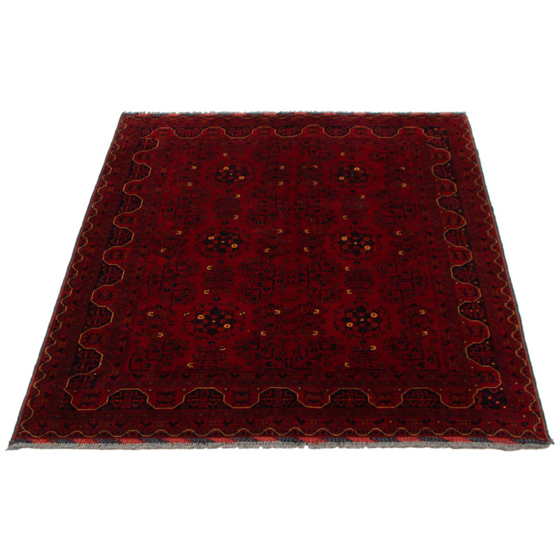Tapis rouge foncé Magloire 4 pi 11 po x 6 pi 6 po