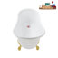 1300.5mm x 650.2mm Soaking Acrylic Bathtub-1330010469-1330010475