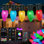 Smart C9 Christmas Edinger extérieur, 100 lumières DEL de 99 pi changeant de couleur féerique Edinger App, Synchro de musique, 105 modes préréglés, Edinger à cordes C9 RVB connectable pour décoration intérieure de Noël