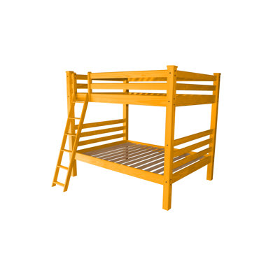Lit standard en bois massif Jahvon