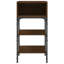 Dungall 35cm W Iron Bedside Table-1133635099