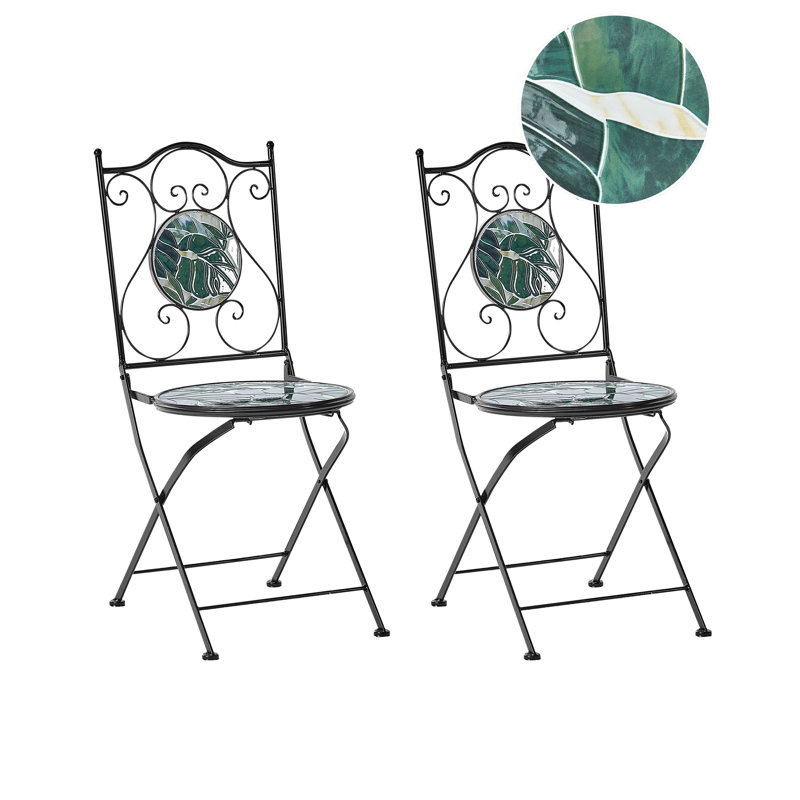 Ansh Folding Patio Dining Side Chair
