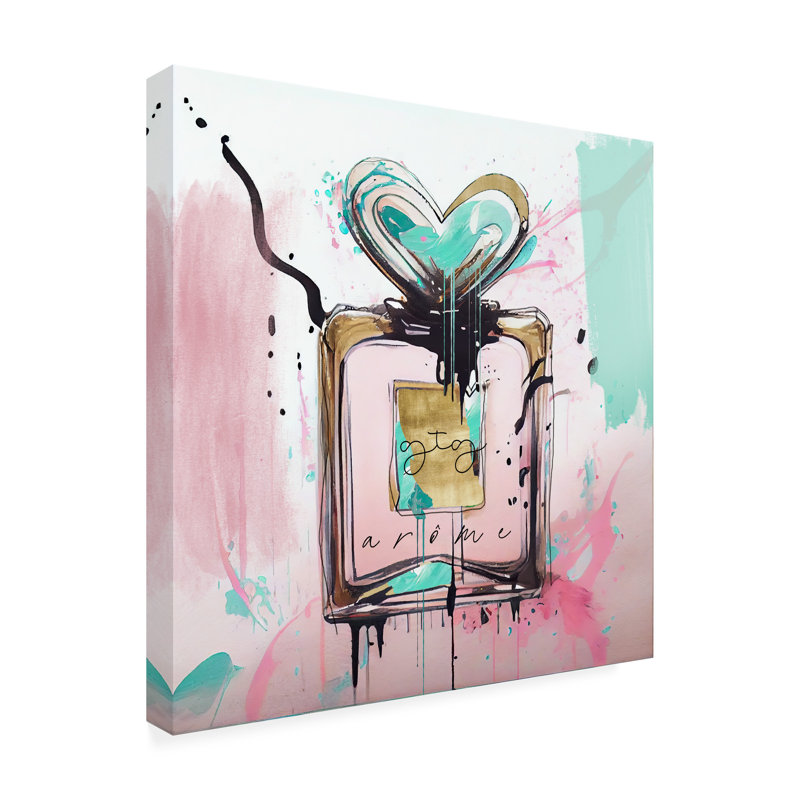 Art sur toile Sasha Fire Girl III, H 14 po x l 14 po