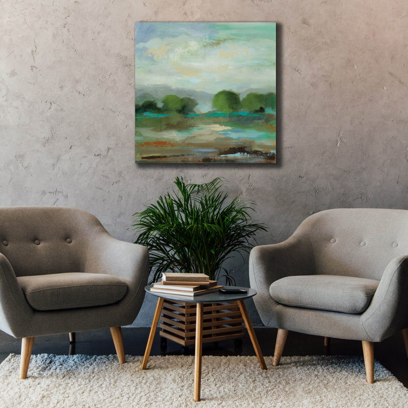 «Une surprise Clouds I» par Silvia Vassileva, art mural sur toile, H 37 po x l 37 po x P 1,5 po