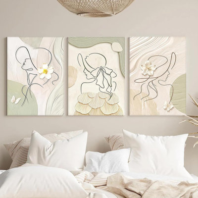 3 Piece Wrapped Canvas Print