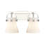Éclairage pour meuble-lavabo mural 6 po 2 lumières Sidman-1140536220-1140536219-1099344125