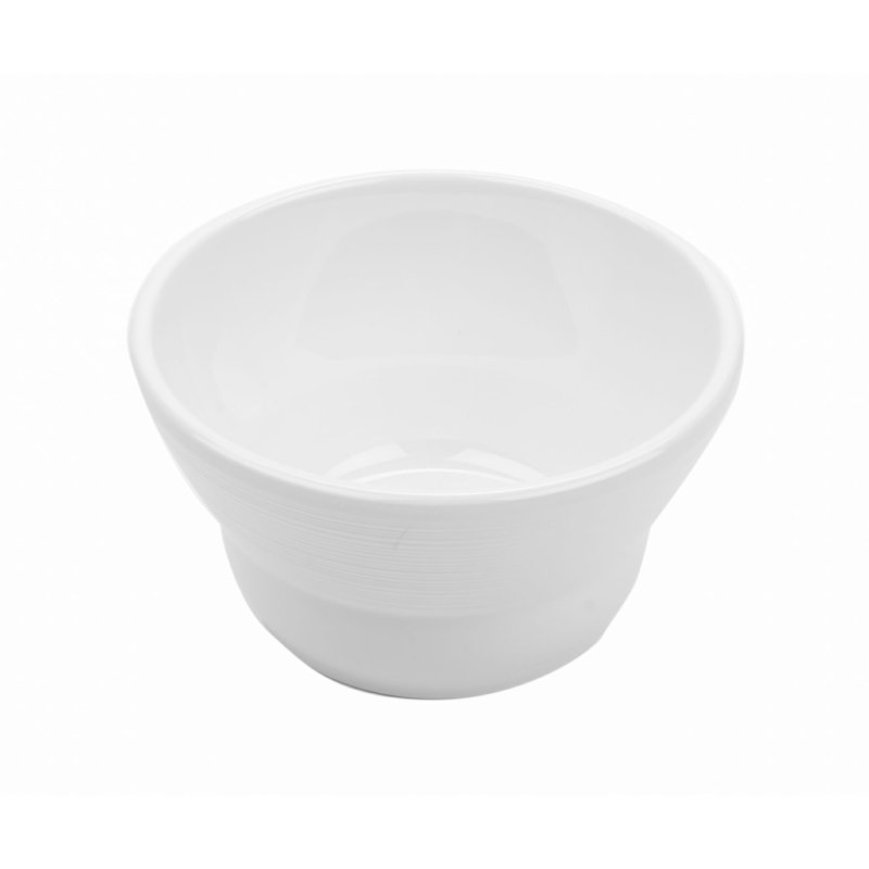 GET B-10-MN-W Bol à dessert en mélamine texturée, 8 onces, blanc (ensemble de 12)