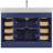 48'' Single Bathroom Vanity with Drawer, Shelf, Outlet, and Engineered Marble Top-70208315-70208320