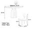 Concrete Top Dining Set-641727480-641727485