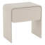 Lummo bedside table with drawer 50 cm cashmere