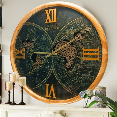 Solid Wood Wall Clock