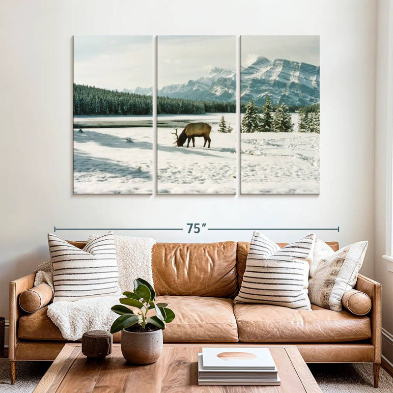 Wapiti Brampt Banff, H 42 po x l 65 po