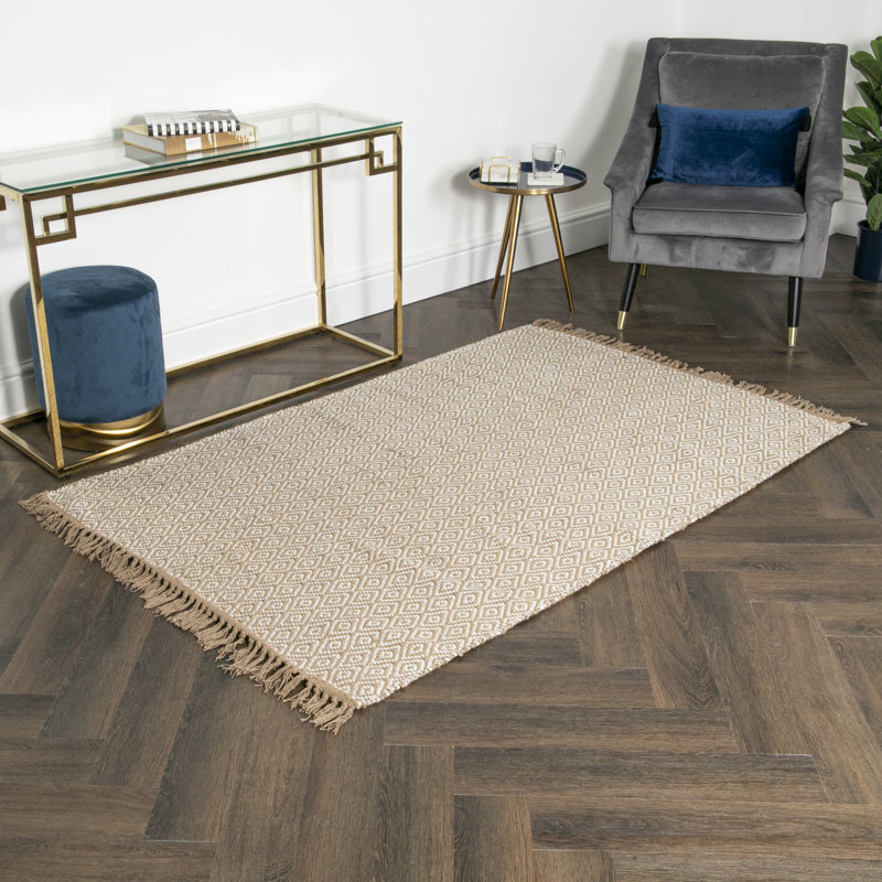 Haddington Geometric Hand Woven Area Rug, Rectangle 120 x 180cm