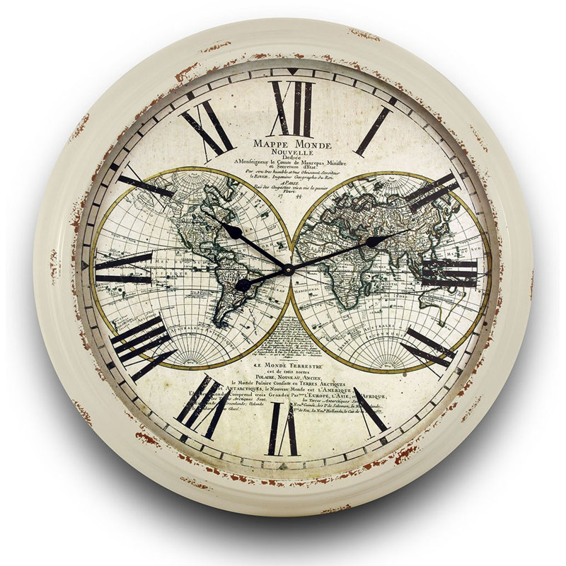 Santiago Metal Wall Clock