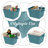 Zipcode Design™ Plastic Decorative Basket-16393601-16393600-49405289